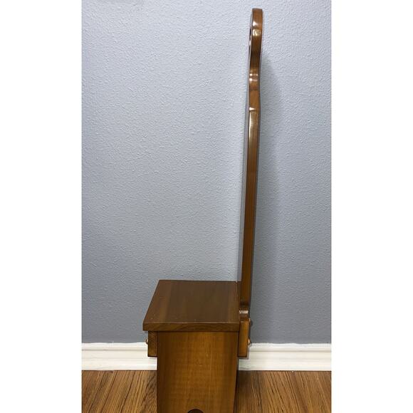 Vintage Rustic Child’s Or Modern Doll‎ Chair High Back 34” Tall Seat 8.5” Wide - Picture 5 of 14